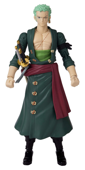 ANIME HEROES Zoro packaging premium design inspired by Japanese manga.