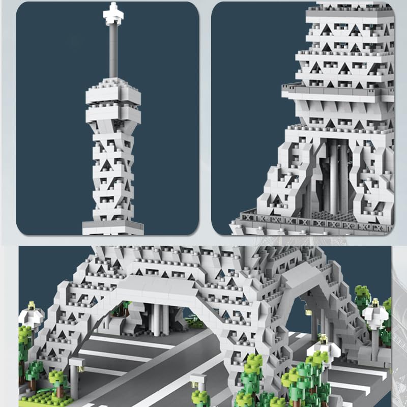 Aningde adult build with micro blocks highlighting precision and realism