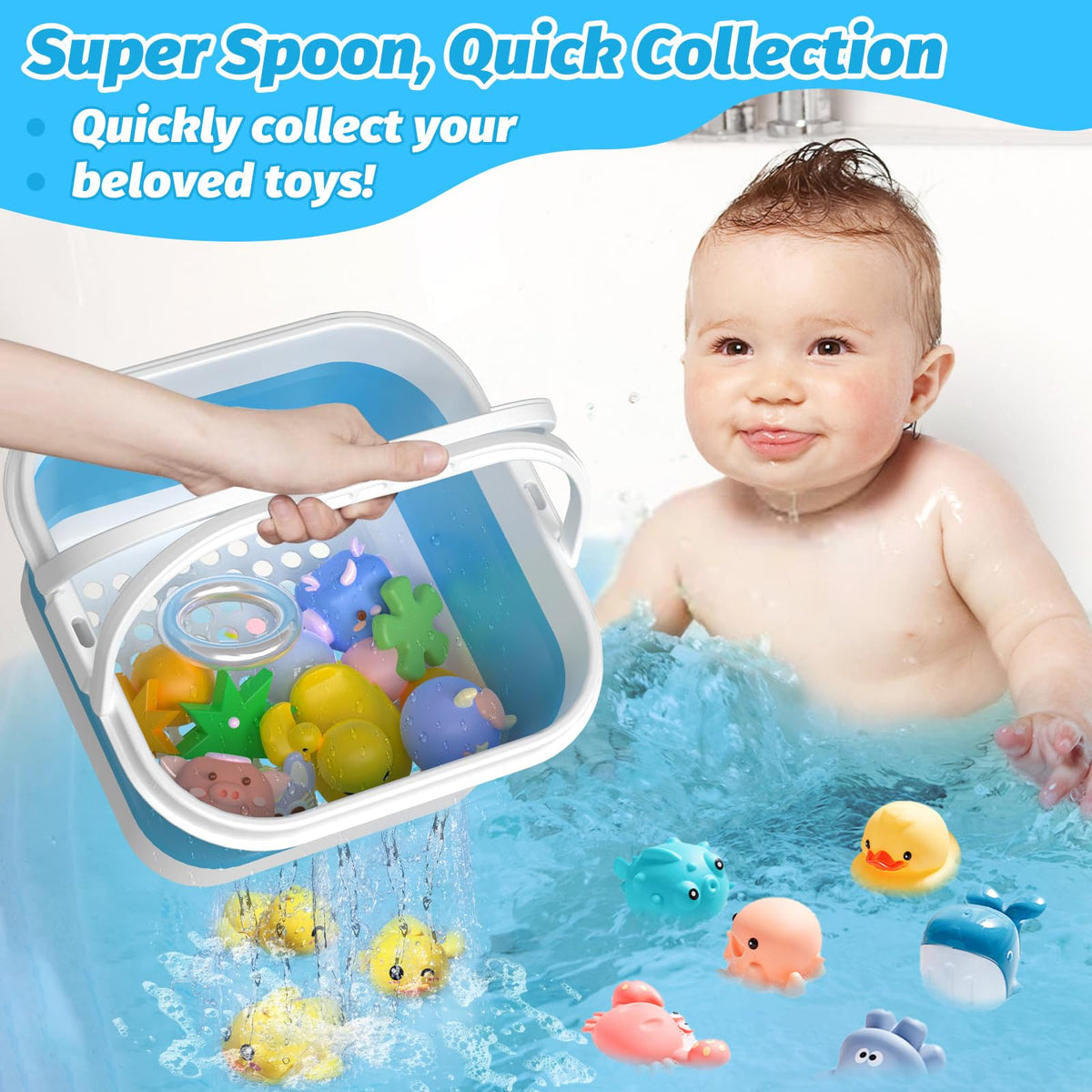Anivia standing-base design keeps toys within reach and reduces water spills.