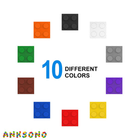 Anksono non-toxic plastic ensures safe, durable play