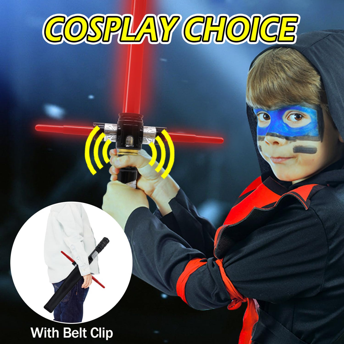 ANNDOFY light up saber for Halloween dress-up and cosplay