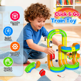 Annexfun 3D flexible track assembly for versatile layout design