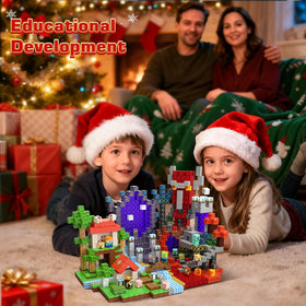 Annexfun bright-color play pieces enhance hand-eye coordination and early design skills.
