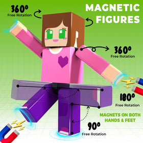 Annexfun durable blocks and figures set designed for long-lasting open-ended play.