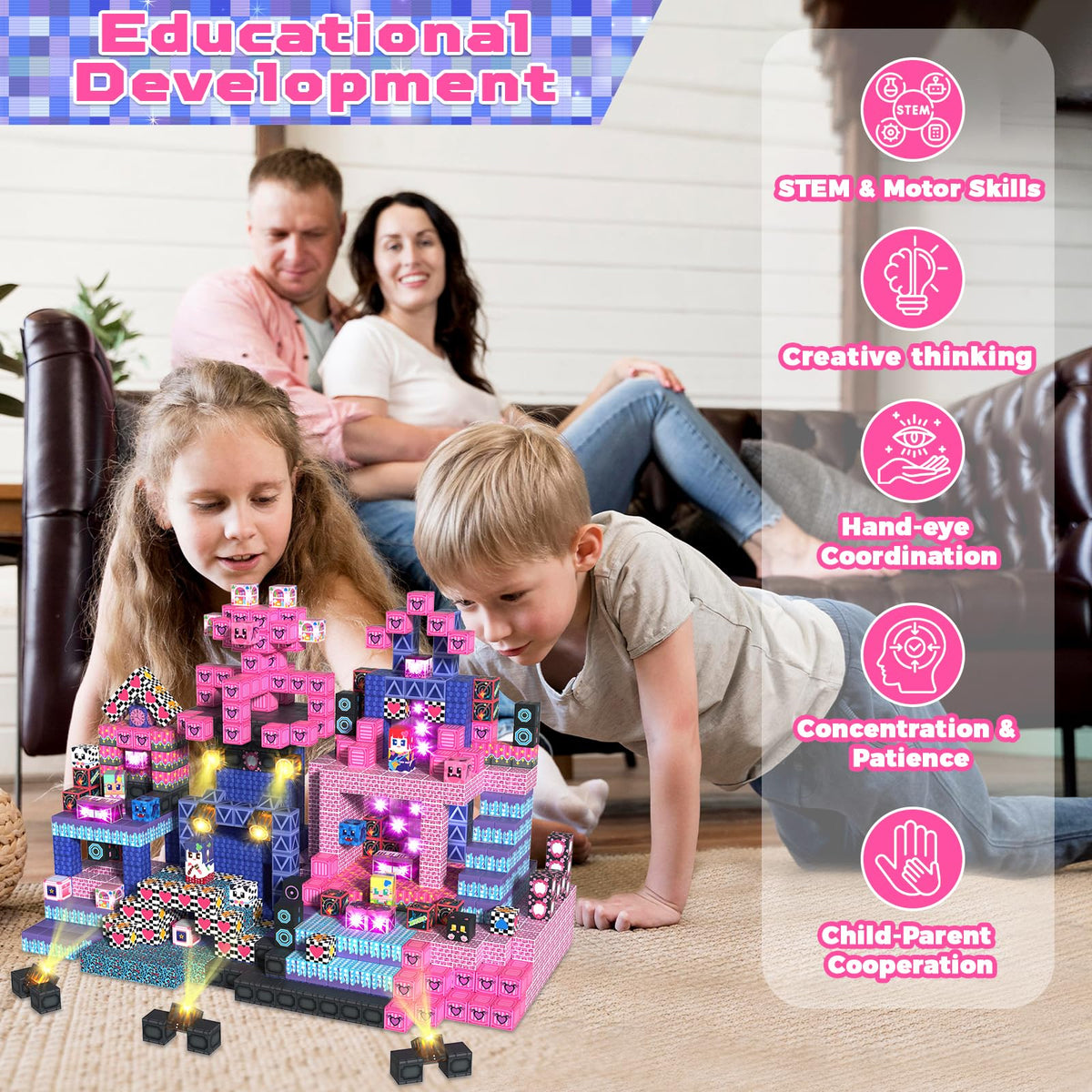 Annexfun magnetic blocks make a thoughtful gift for birthdays and holidays.