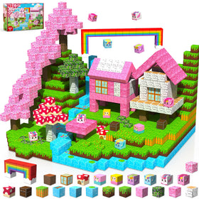 Annexfun magnetic blocks 150pcs boost spatial skills through creative building