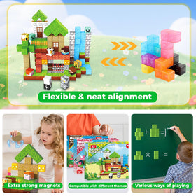 Annexfun magnetic blocks enhance construction play with tactile magnet connections