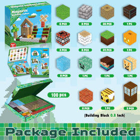 Annexfun magnetic blocks 16 color palette for vibrant constructions