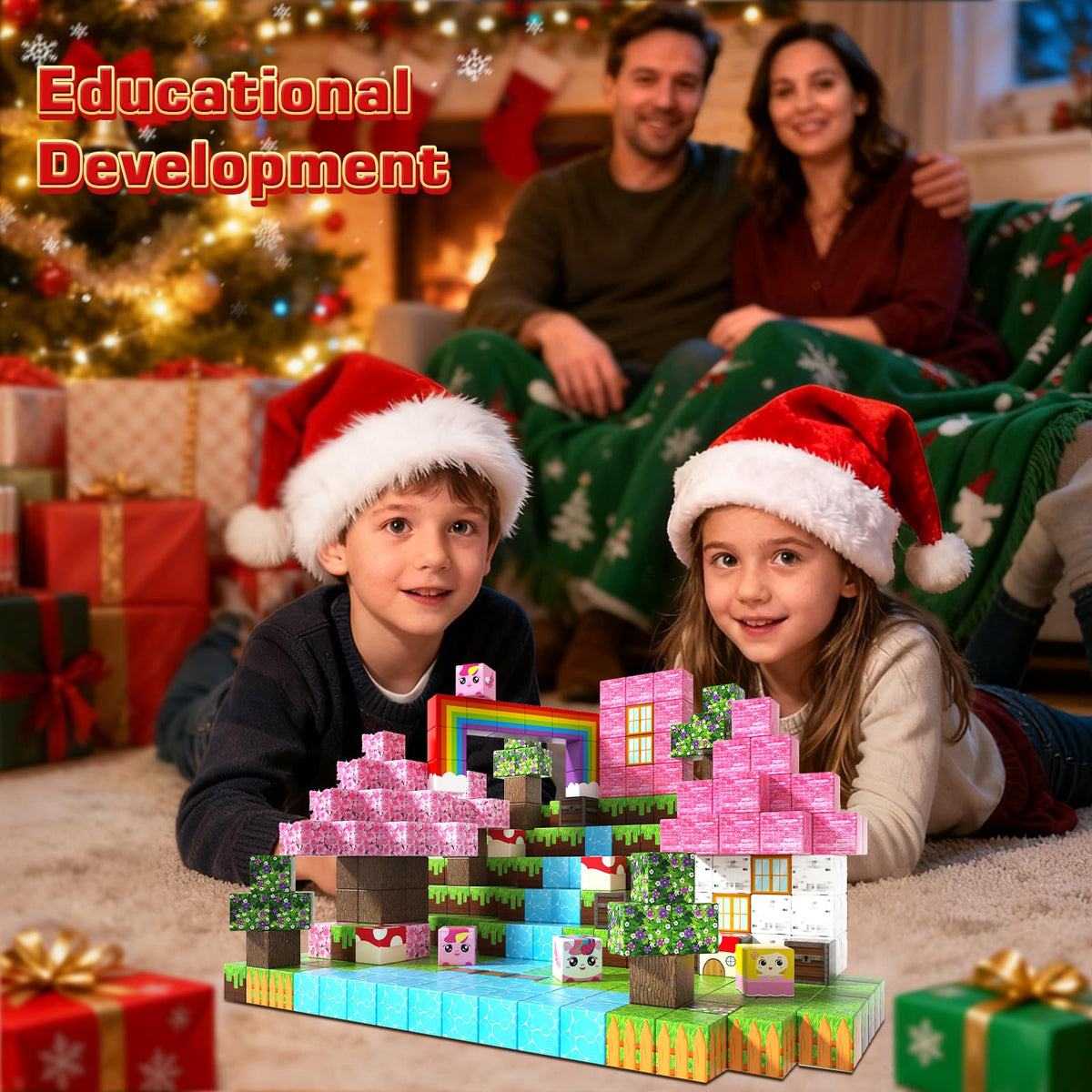 Annexfun Magnetic Blocks gift set offers creative bonding weekend activity.