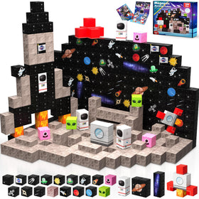 Annexfun Magnetic Blocks Space Rocket Cubes illustrate creative construction and learning