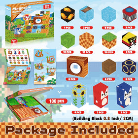 Annexfun magnetic blocks with durable cubes enable hands-on architectural exploration