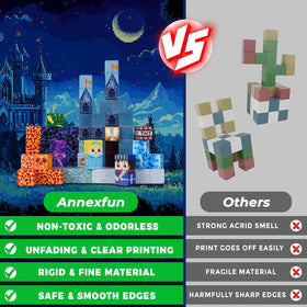 Annexfun magnetic blocks support preschool STEM skills through creative building.
