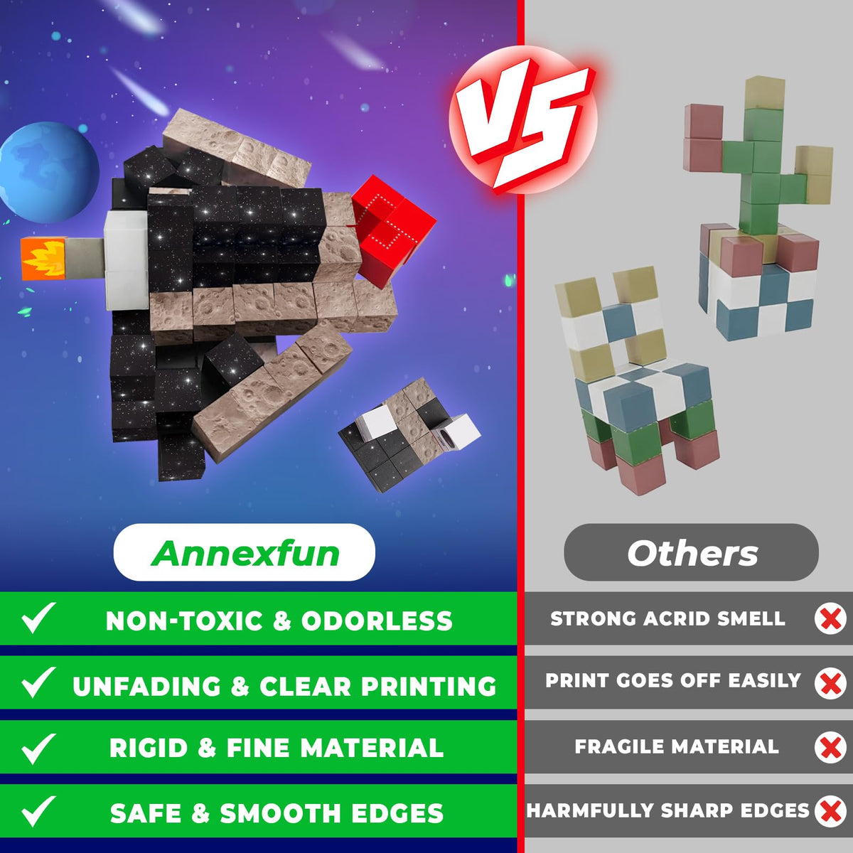 Annexfun Magnetic Blocks support STEM learning through open-ended play