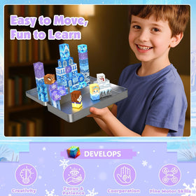 Annexfun magnets support screen free play and spatial thinking.