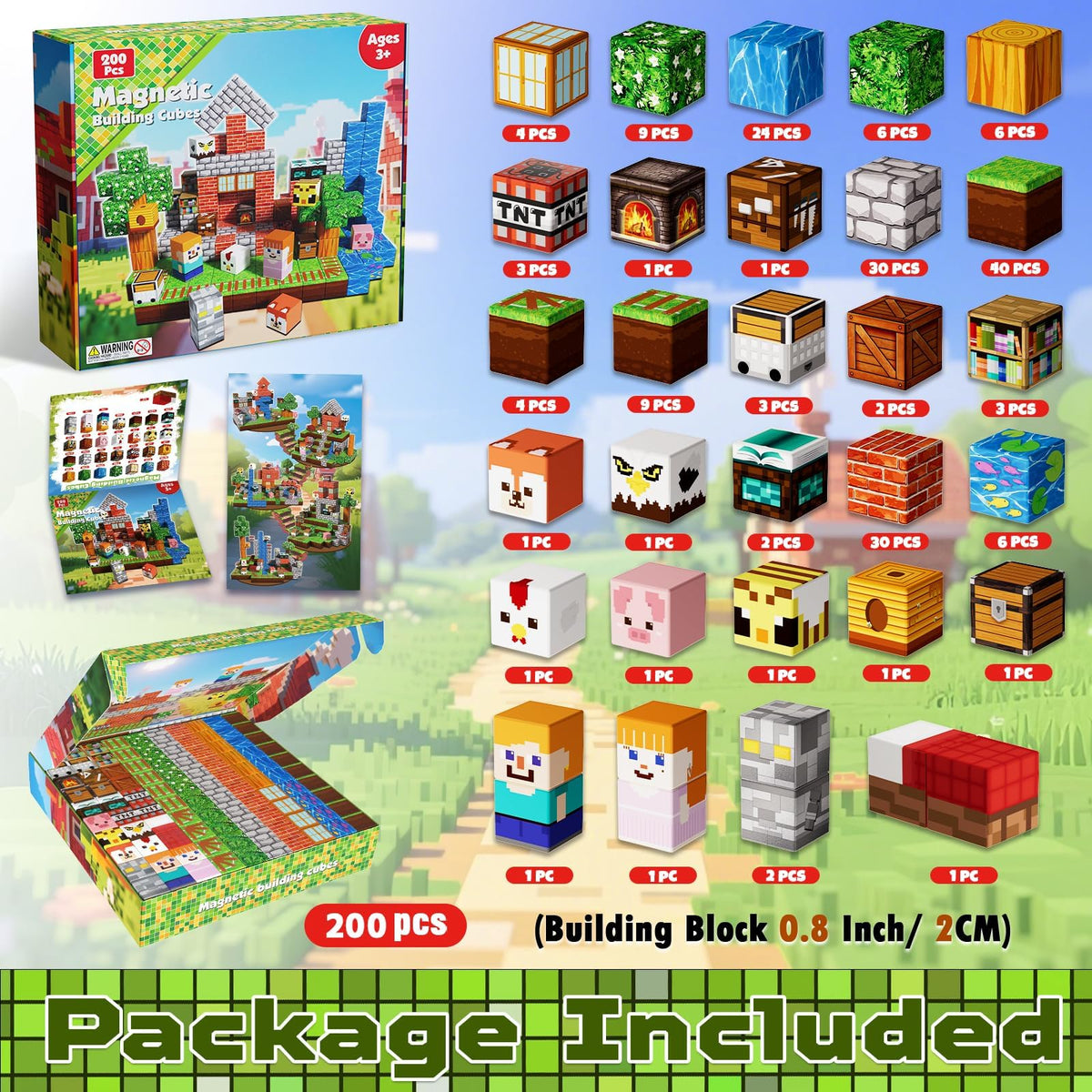 Annexfun magnetic building cubes encourage imagination through hands-on building.