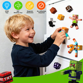 Annexfun magnetic blocks teach early STEM concepts through playful exploration.