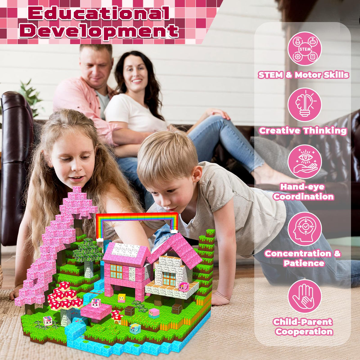 Annexfun STEM tiles encourage focus and problem-solving during play
