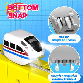 Annexfun train crossing bridge, stable during imaginative races