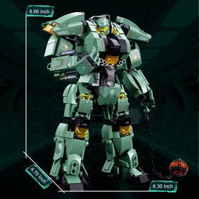 Annihilation Ranger mech ABS durable materials ensure long-lasting play.