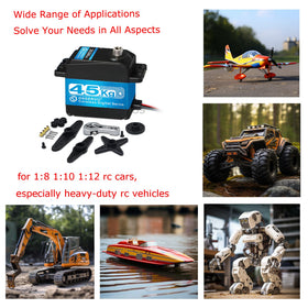 ANNIMOS DS3245SG includes 25T servo arm for easy installation