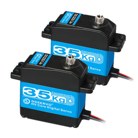 ANNIMOS pack-2-rc-servo-35kg boosts torque for DIY RC cars and robots.