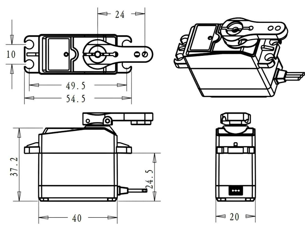 ANNIMOS compatible with 1/8-1/10-1/12 scale RC models for crawlers and buggies.