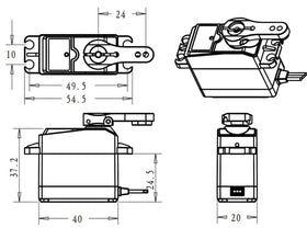 ANNIMOS compatible with 1/8-1/10-1/12 scale RC models for crawlers and buggies.