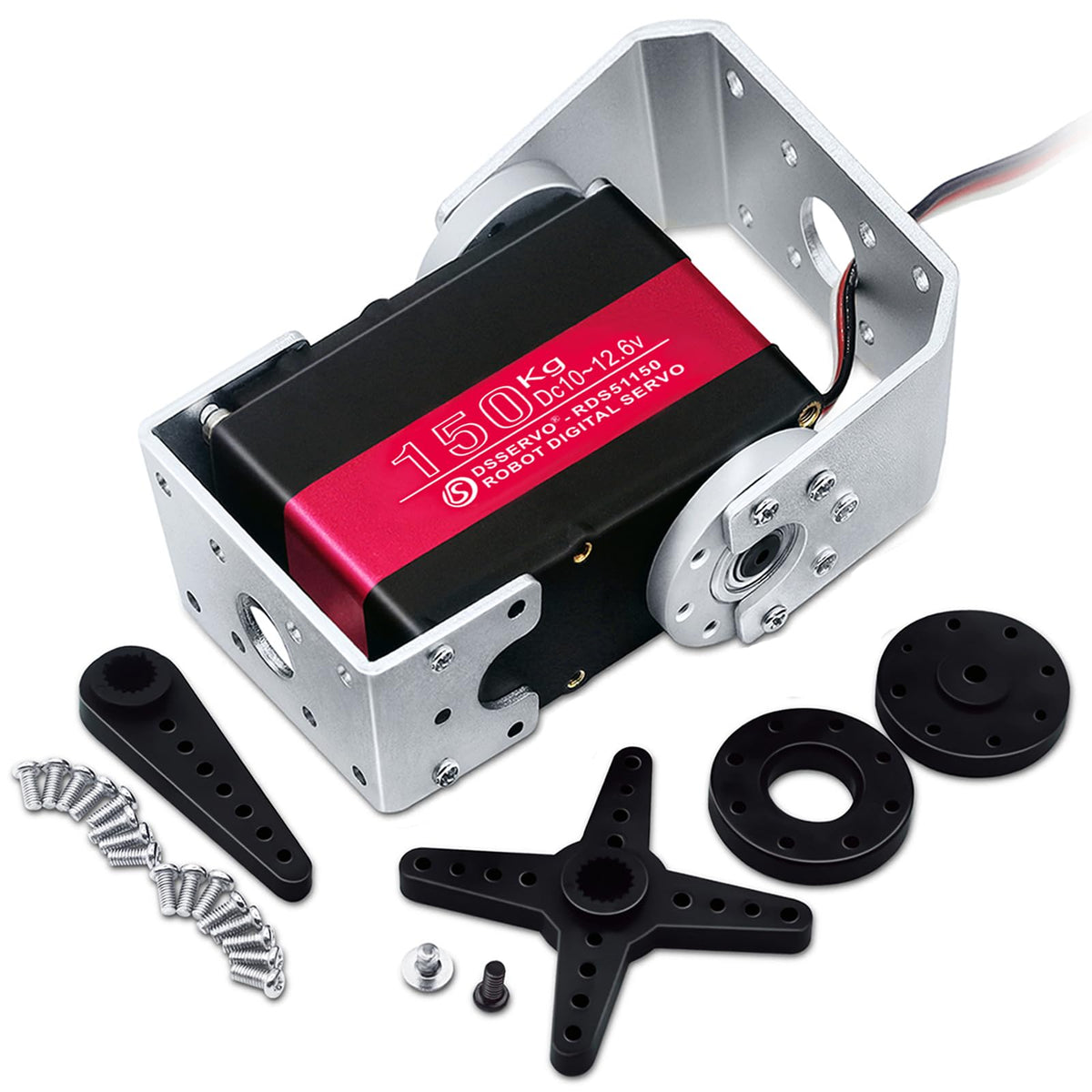 ANNIMOS RDS51150SG 270° servo with brackets for flexible robotic arm setups