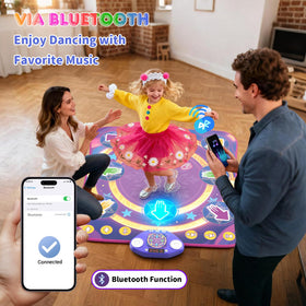 ANNKIE Dance Mat Bluetooth connection for dancing to music