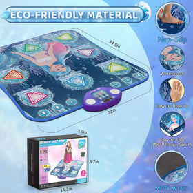 ANNKIE Dance Mat Gift for Kids ideal for birthdays or holidays