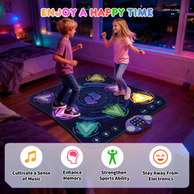 ANNKIE Dance Mat ready for indoor or outdoor family fun.