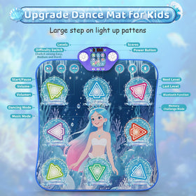 ANNKIE Dance Mat Portable and easy to store after play