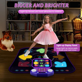 ANNKIE kid-friendly gift dance mat ideal for birthdays and holidays.