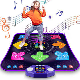 ANNKIE light-up 8-button dance mat enhances active play and rhythm learning.