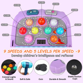 ANNKIE Pound A Mole mode variety for engaging kids in rhythmic tapping