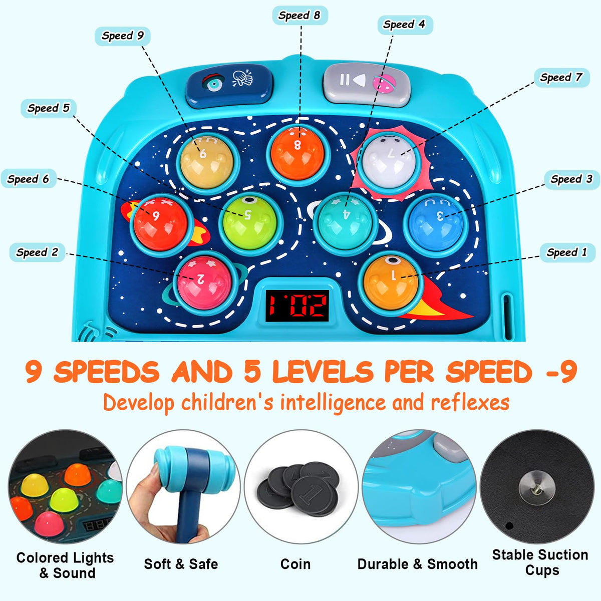 ANNKIE Whack Game Mole PK mode builds friendly competition