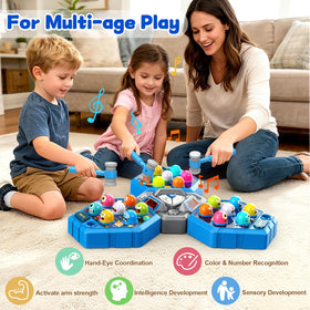 ANNKIE Whack Game Mole safe durable ABS plastic ensures safe play