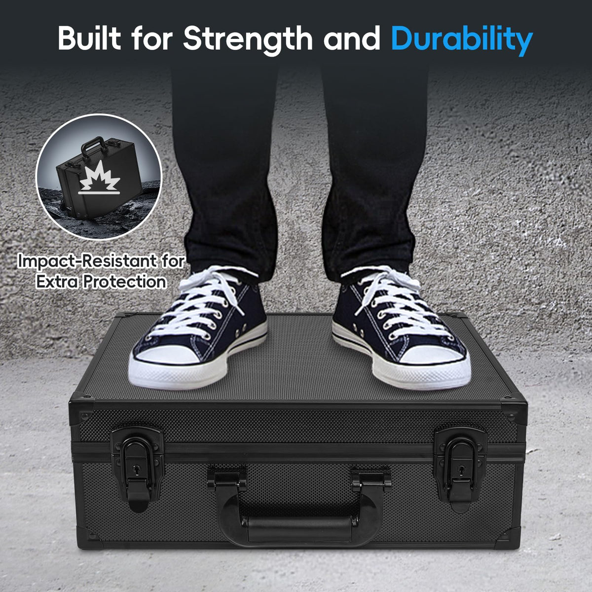 ANNLOV Corner reinforcement, enhances durability for travel