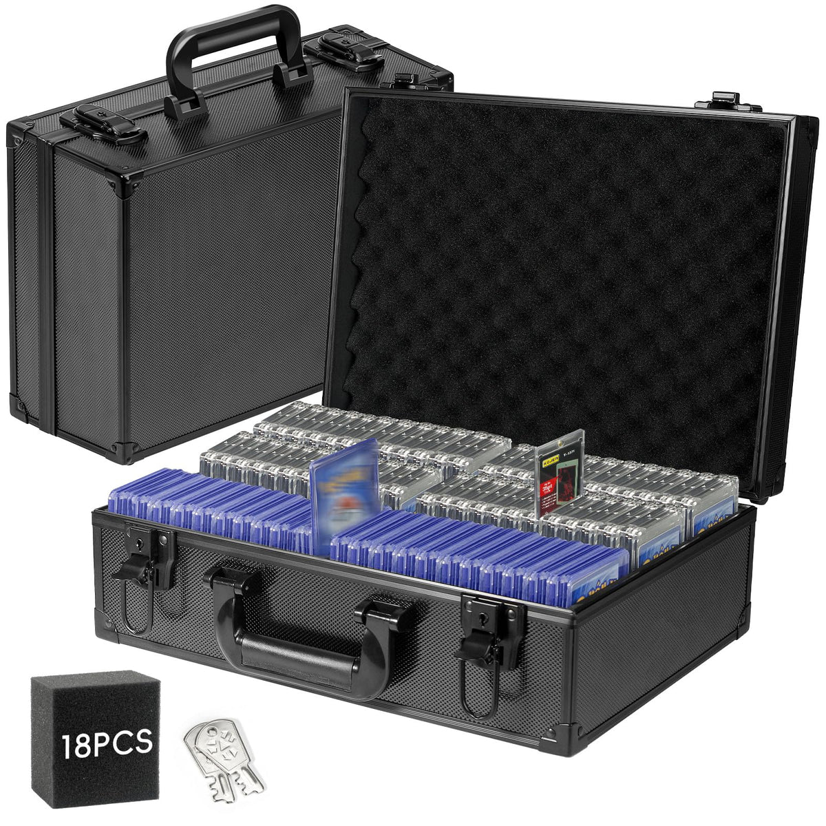 ANNLOV Toploader storage box front view, sturdy frame for secure transport