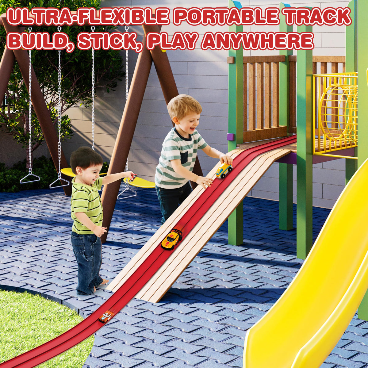 Anoozo race track makes a great party gift for kids aged 3 to 8.