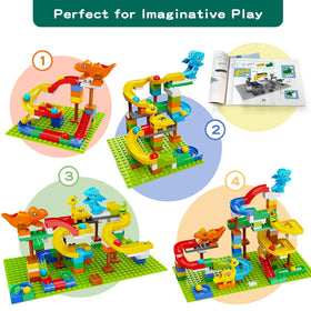 Anpcso 4-in-1 modular track designs encourage problem solving during play.