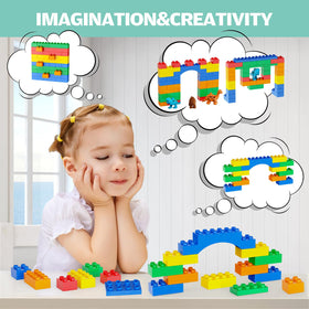 Anpcso sticker sheets offer labeling and learning prompts during building sessions.