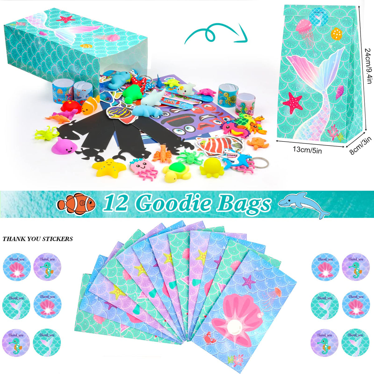 ANPHILE sea animal squishy toys offer soft, squeezeable fun