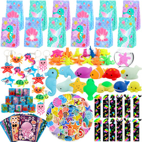 ANPHILE under-the-sea stickers for vibrant ocean-themed party decor and take-home memories