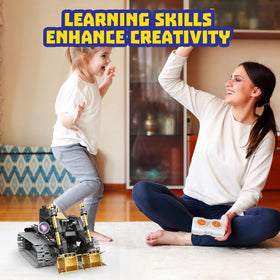 Ansnibe remote-control mode enables precise, quick moves for indoor play.