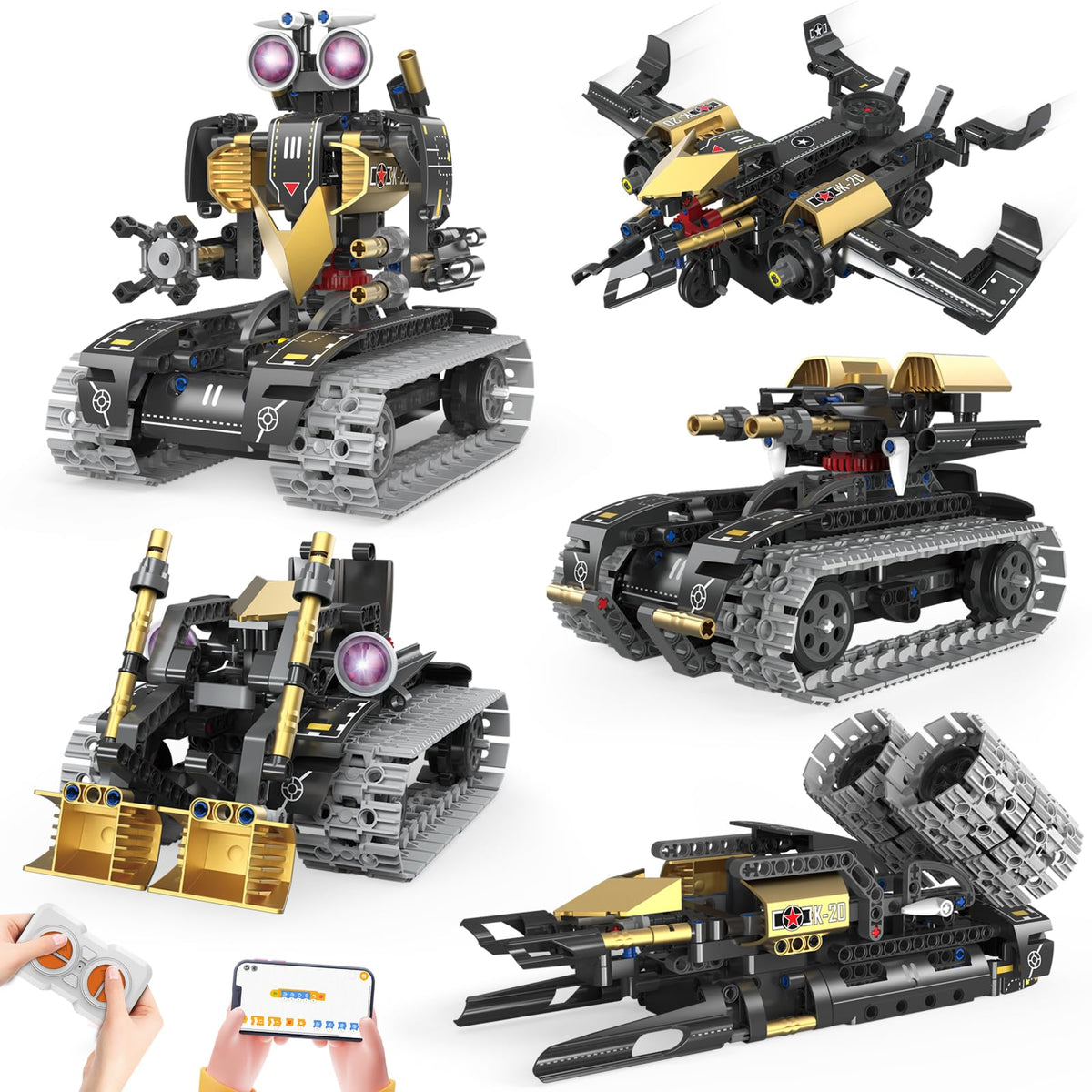 Ansnibe robot building kit with colorful pieces sparks creativity and engineering curiosity.