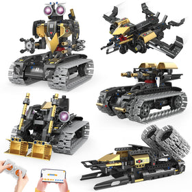 Ansnibe robot building kit with colorful pieces sparks creativity and engineering curiosity.