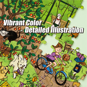 Antelope 1000-piece puzzle non-glare surface enhances visibility in daylight.