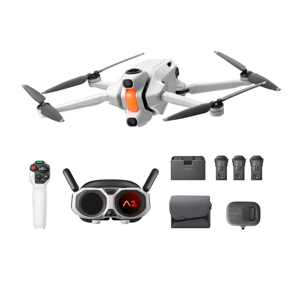 Antigravity A1 Explorer Bundle folded drone for travel-ready portability.
