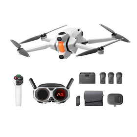 Antigravity A1 Infinity Bundle with three batteries enabling extended flight times.